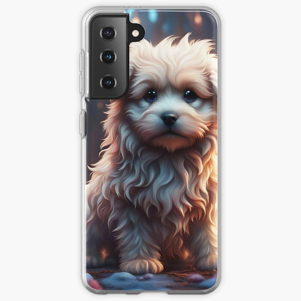 The Joy of Owning a Puppy Samsung Galaxy Phone Case