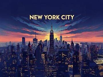 Hopeful New York City Prints for Ambitious Dreamers