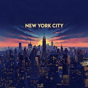 Hopeful New York City Prints for Ambitious Dreamers